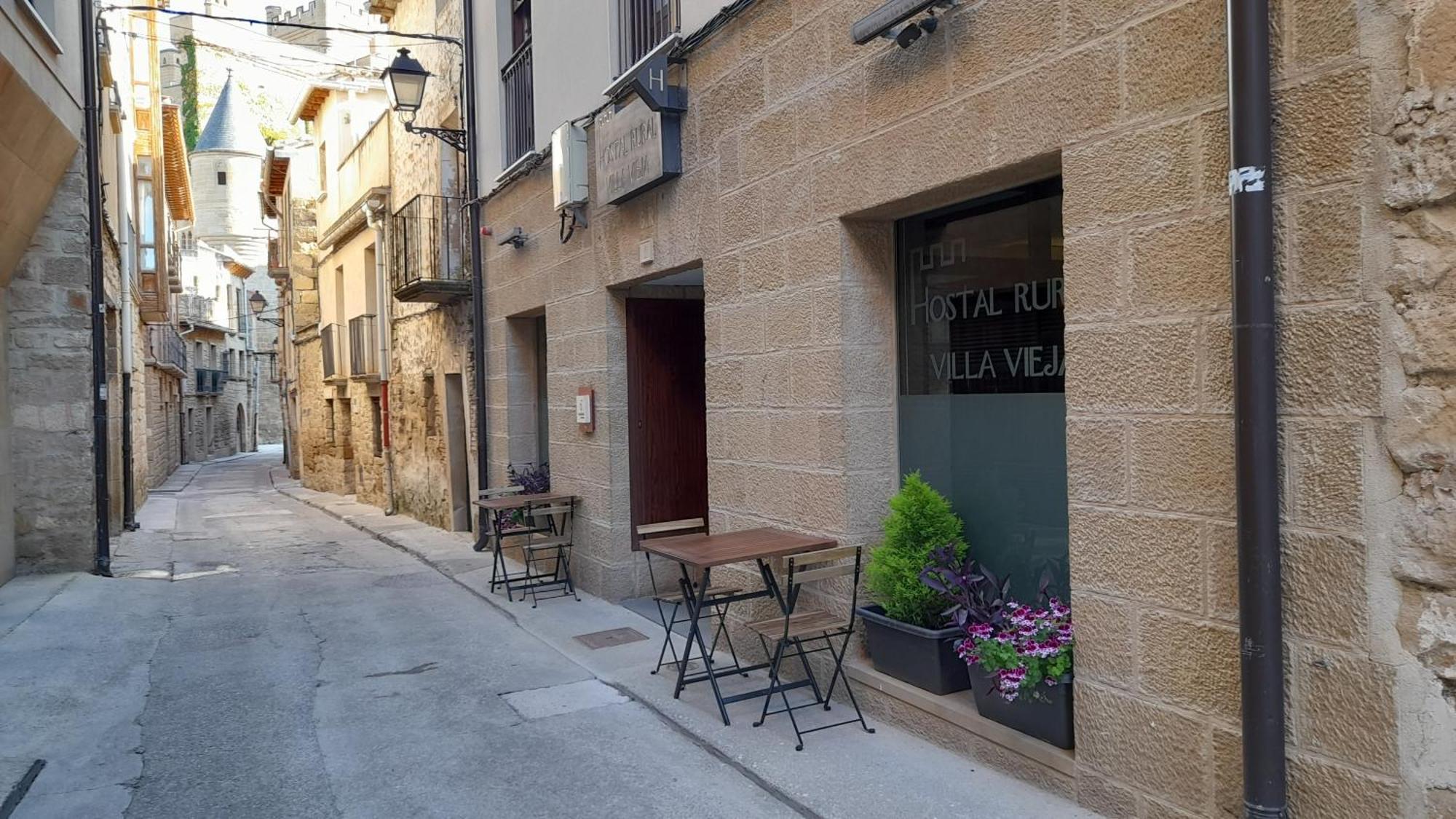 Hostal Rural Villa Vieja Olite Bagian luar foto