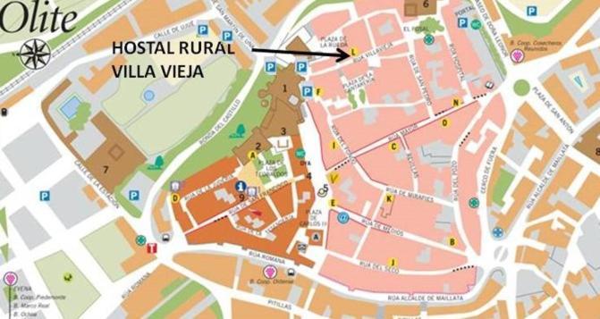 Hostal Rural Villa Vieja Olite Bagian luar foto